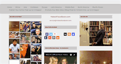 Desktop Screenshot of makeafacebook.com
